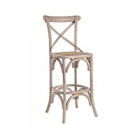 BIZZOTTO SGABELLO BAR CROSS GRIGIO NATURALE