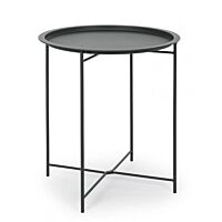 BIZZOTTO Tavoloin da giardino WISSANT antracite D46