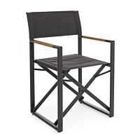 BIZZOTTO SEDIA REGISTA LAGUN ANTRACITE YK13