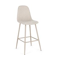 BIZZOTTO sgabello bar NEW IRELIA tortora / beige