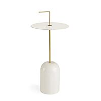 BIZZOTTO TAVOLINO TULASI BIANCO D30