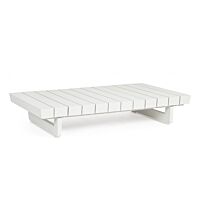 BIZZOTTO Tavolino da giardino INFINITY 126X73,5 bianco WG20