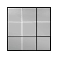 BIZZOTTO SPECCHIO C-C WINDOW PLANET NER-SMO 90X90