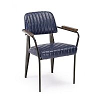 BIZZOTTO SEDIA C-BR NELLY BLU VINTAGE