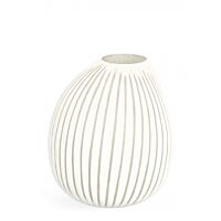 BIZZOTTO VASO MATTALA VT BIANCO H28
