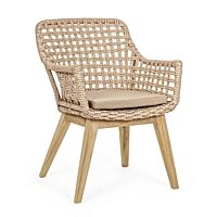 BIZZOTTO SEDIA C-BR C-C MADISON NATURALE