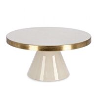 BIZZOTTO ALZATA DECORATIVA VELMA ORO BEIGE D30