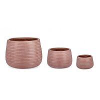 BIZZOTTO SET3 P.VASO TRESSAGE TO TERRACOTTA