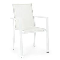 BIZZOTTO SEDIA C-BR KONNOR BIANCO CX21