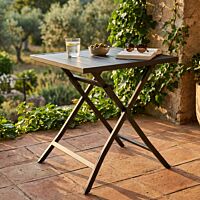 Tavolo da giardino pieghevole ALABAMA 70 × 70 antracite