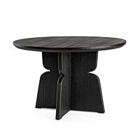 BIZZOTTO TAVOLO EMPIRE D120 NERO