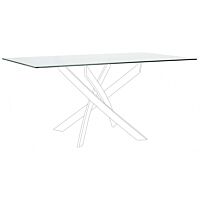 BIZZOTTO PIANO RETT TAV.GEORGE TRASPARENTE 160X90