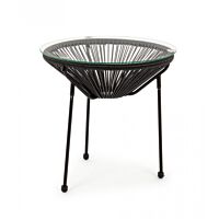 BIZZOTTO TAVOLINO C-VT PARKER NERO D50
