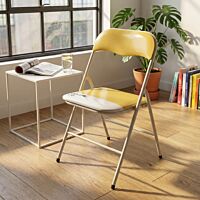 Sedia pieghevole SLIM gialla (Color 128) HF807022