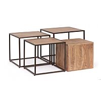 BIZZOTTO SET4 TAVOLINO JANAK