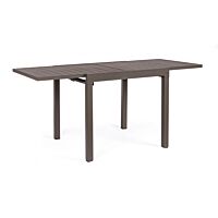 BIZZOTTO TAVOLO AL.PELAGIUS 83-166X80 COFFEE YK14