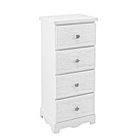 BIZZOTTO cassettiera 4 cassetti BLANC S