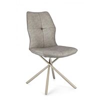 BIZZOTTO Sedia KEPLER PU tortora