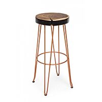BIZZOTTO SGABELLO BAR RAKEL RAME