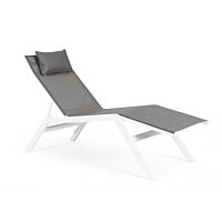 BIZZOTTO CHAISE LONGUE C-P KRION BIANCO JX11