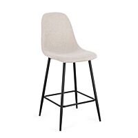 BIZZOTTO  sgabello da bar NEW IRELIA nero-beige