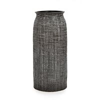 BIZZOTTO VASO PAPYRUS CIL GRIGIO SCURO H40,5