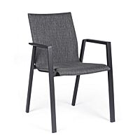 BIZZOTTO Sedia da giardino KRION Pelican con braccioli - 0663038