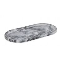 BIZZOTTO PIATTO DECORATIVO KANDY OVALE GRIG 40x20