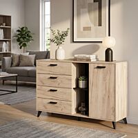 11008659 MOBILE UMBRIA ROVERE GRIGIO E NERO