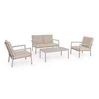 BIZZOTTO salotto da giardino SET4 KONNOR rastin