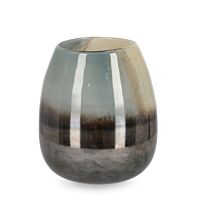 BIZZOTTO VASO MERCURY BOMB VT MARRONE H26,2