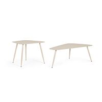 BIZZOTTO Set 2 tavolini YVONNE SVAS champagne – metallo