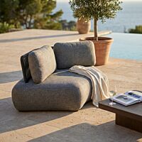 Divano angolare modulare MALAWI con cuscini