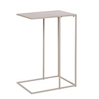 BIZZOTTO tavolino rettangolare ALRIK beige 40 × 30 × 58 cm