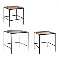 BIZZOTTO SET3 TAVOLINO AMIRA QU