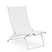 BIZZOTTO POLTRONA LOUNGE RECL. TAYLOR BIANCO