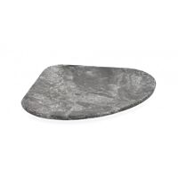 BIZZOTTO VASSOIO DECORAT KANDY MARMO GRIGIO 30X26