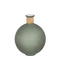 BIZZOTTO VASO ROTANG BOMB VT VERDE H25
