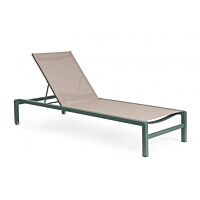 BIZZOTTO Lettino da giardino con ruote KONNOR BALSAM