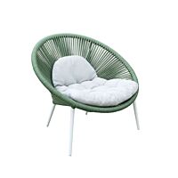 Poltrona NANCY con cuscino - impilabile