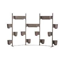 Fioriere Gufo GABER - KIT 4 Parete Verde