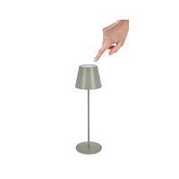 BIZZOTTO LAMPADA TAV. LED ETNA VERDE SALVIA H38