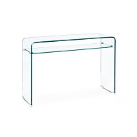 BIZZOTTO Consolle in vetro IRIDE 110X35