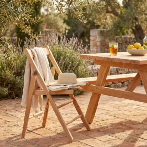 SEDIA PIEGHEVOLE COLOR NATURALE