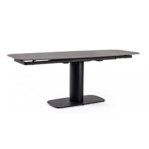 BIZZOTTO TAVOLO ALL. JEREMIAS 140-200X80 NERO