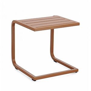 BIZZOTTO Tavolino da giardino TAYLOR 40X40 pecan