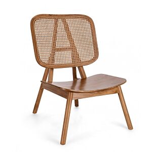 BIZZOTTO Sedia LOUNGE YVES Naturale