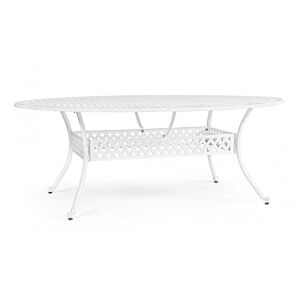 BIZZOTTO TAVOLO IVREA OV 200X150 BIANCO