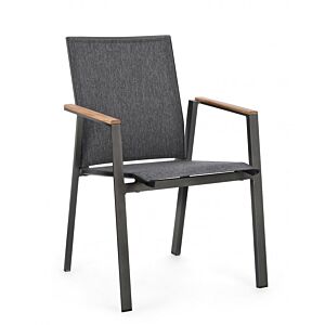 BIZZOTTO SEDIA C-BR CAMERON ANTRACITE GK52