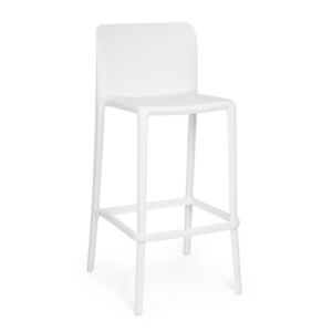 BIZZOTTO sgabello bar CHLORIS bianco
